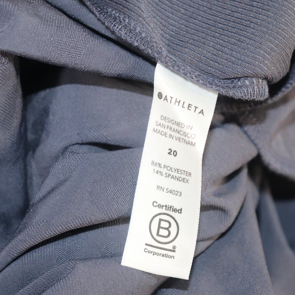 Athleta Brooklyn Textured Jumpsuit Size 20 - Picture 10 of 14